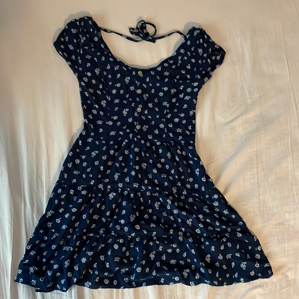 Hollister Floral Button Up Dress